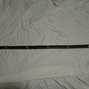 YRI Atlanta Athletic Club Croc Leather Belt Sz 40